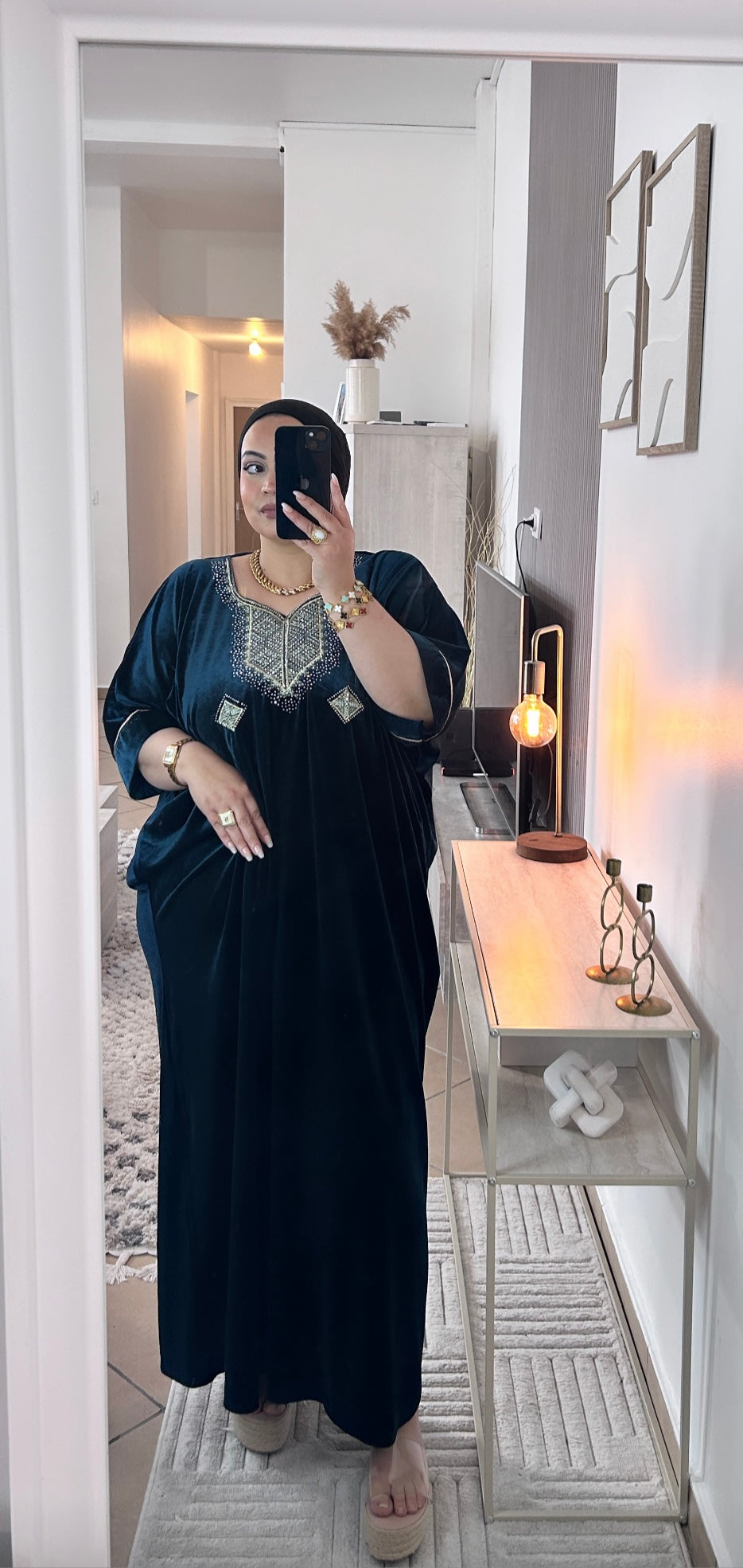 Robe Papillon Vert Sapin
