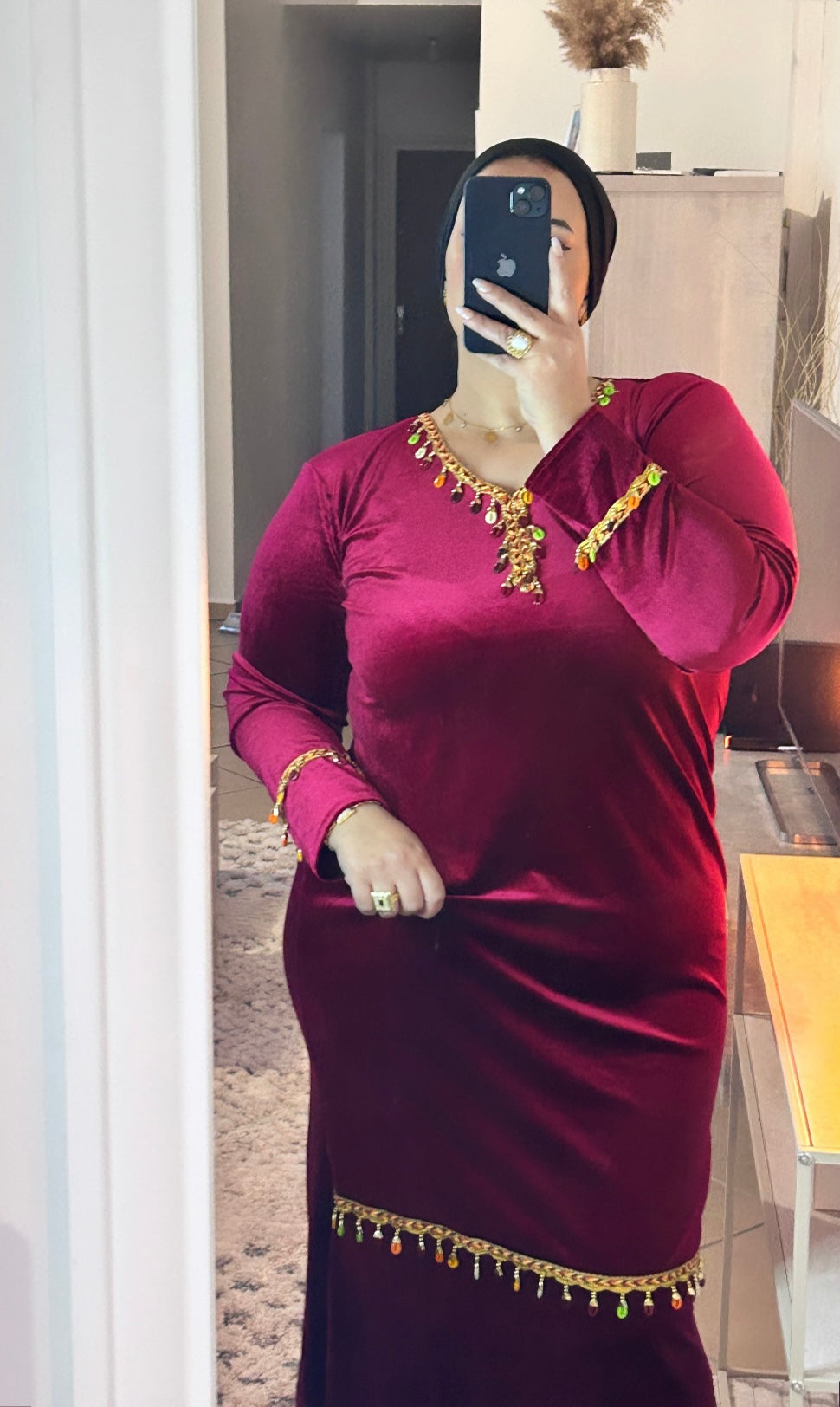 Robe Égyptienne Velours