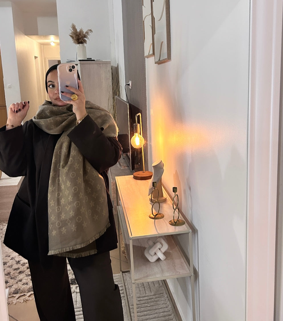 Écharpe Vitton Double Face