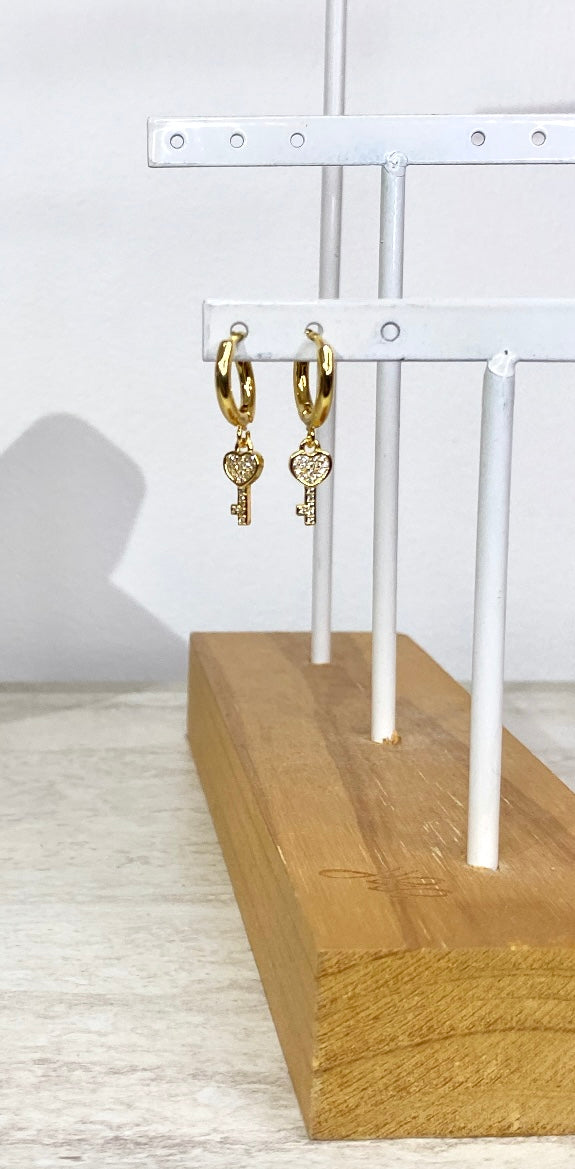 Boucles d’oreilles Clés