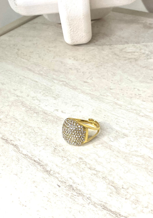 Bague Boule Diamants