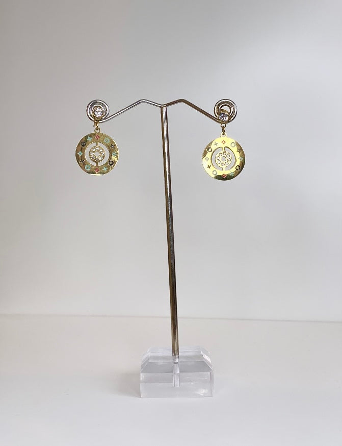 Boucles d’oreilles vuitton Ronde