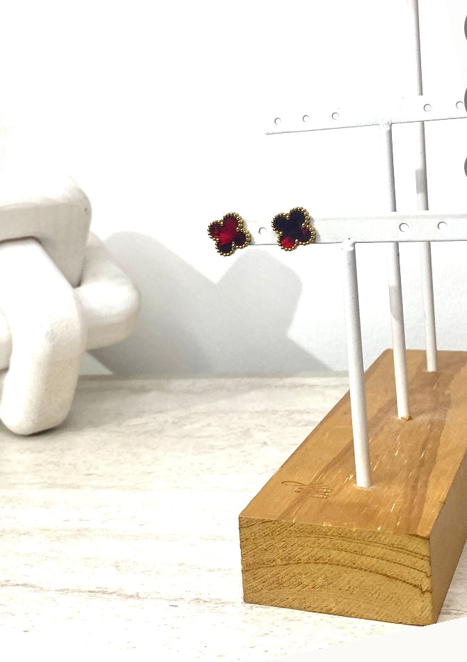 Boucles d’oreilles Cleef Red Night