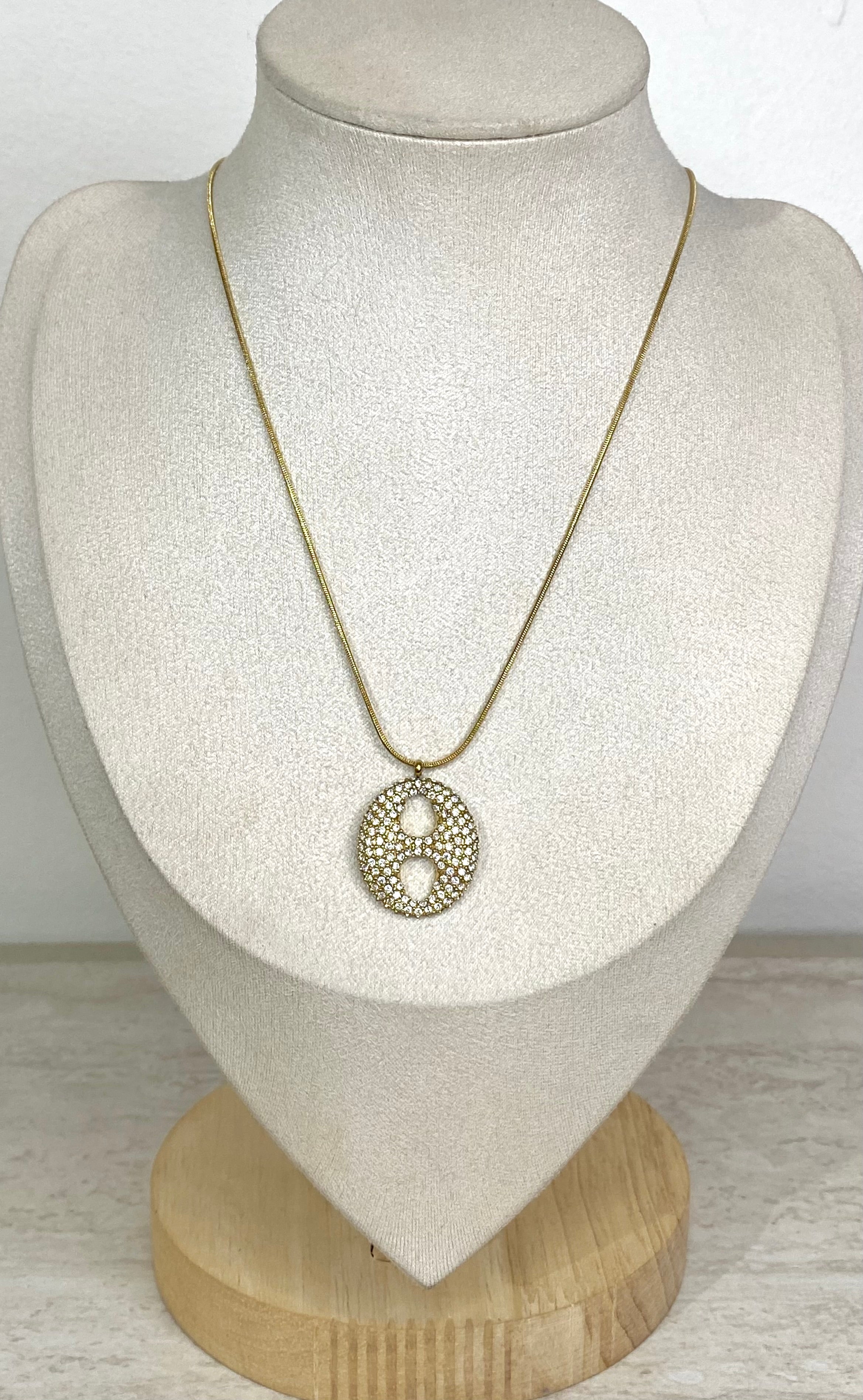 Collier Café Strass