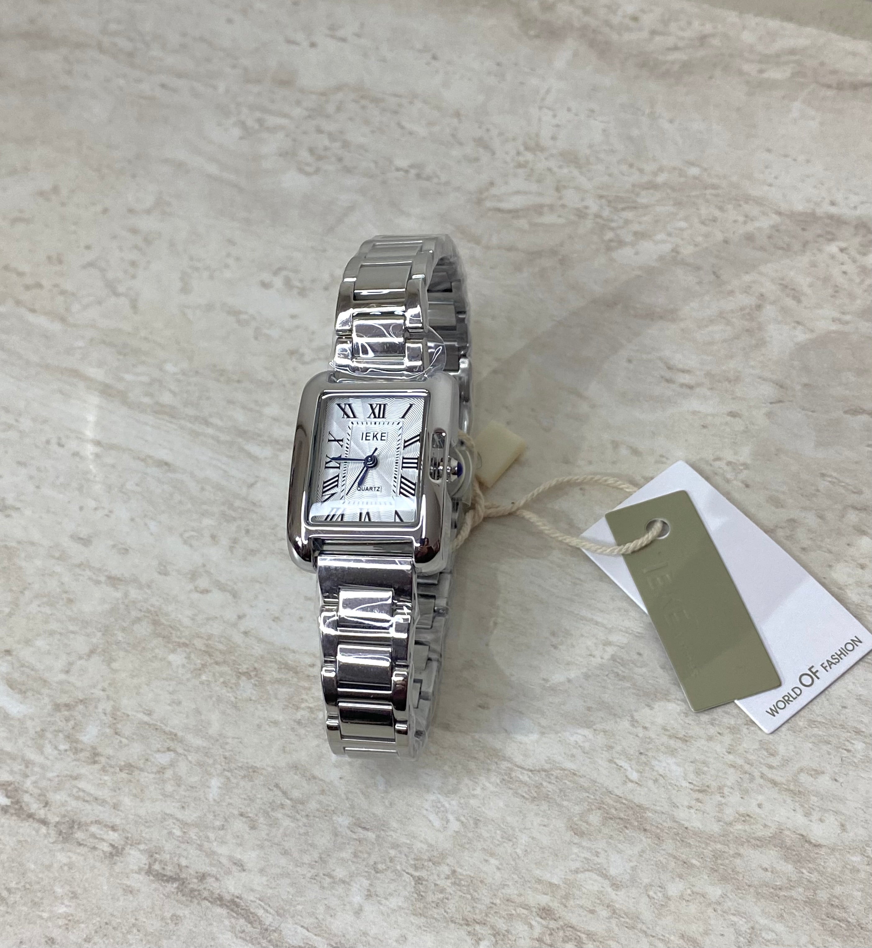 Montre Suédine Argenté