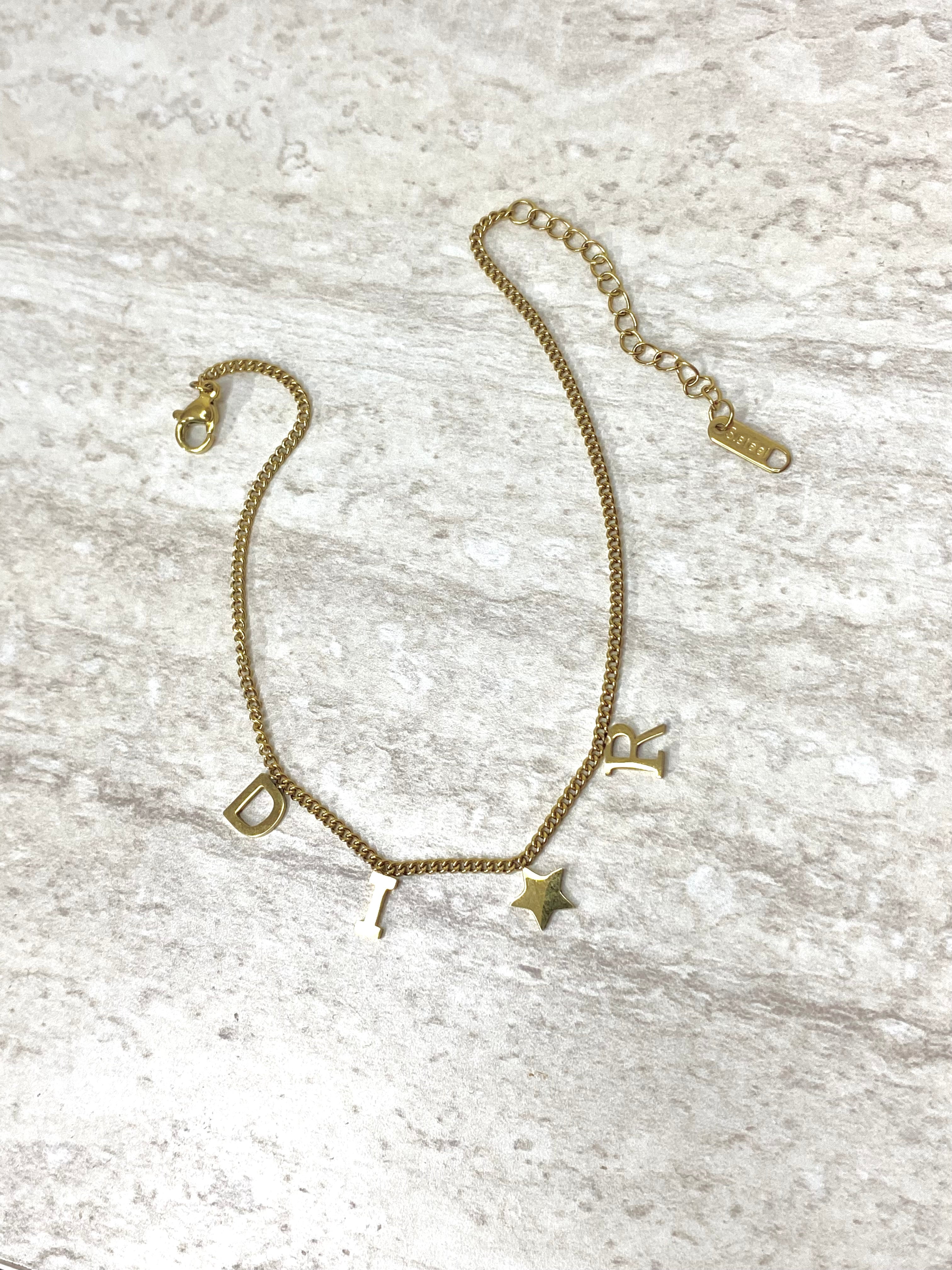 Bracelet à Cheville Dor