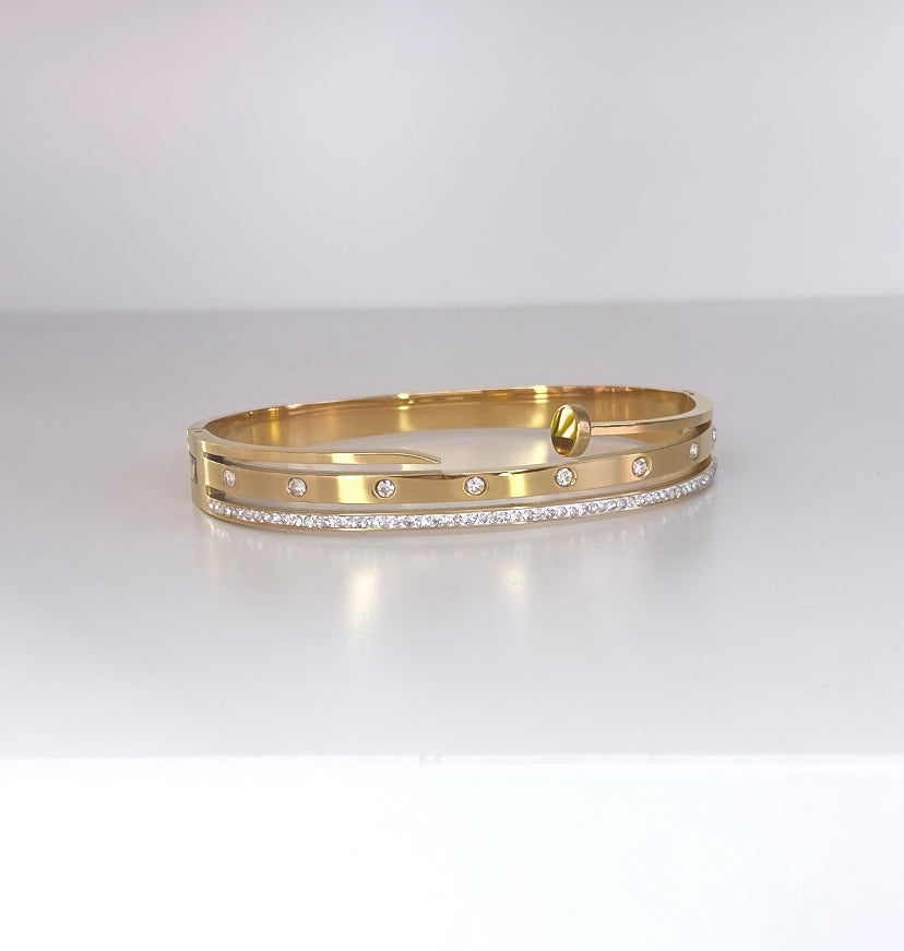 Bracelet Clou Double