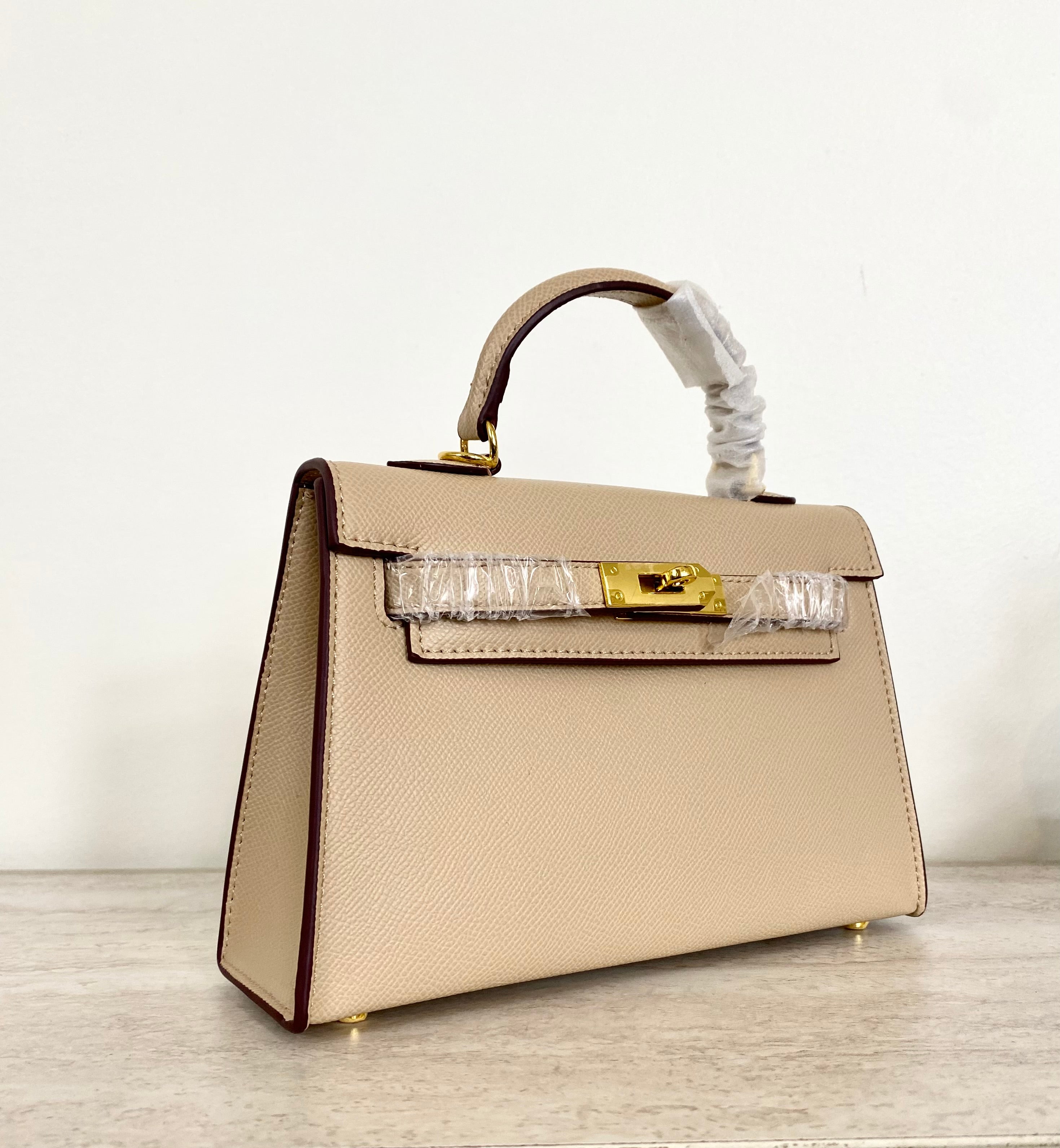 Sac kelly Beige