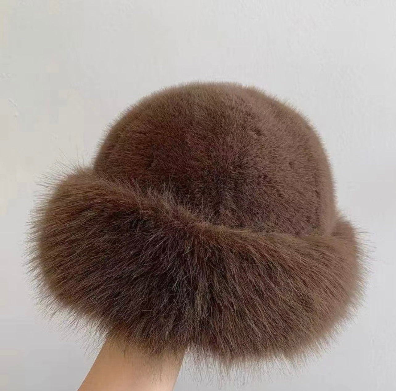 Bonnet Renard Marron