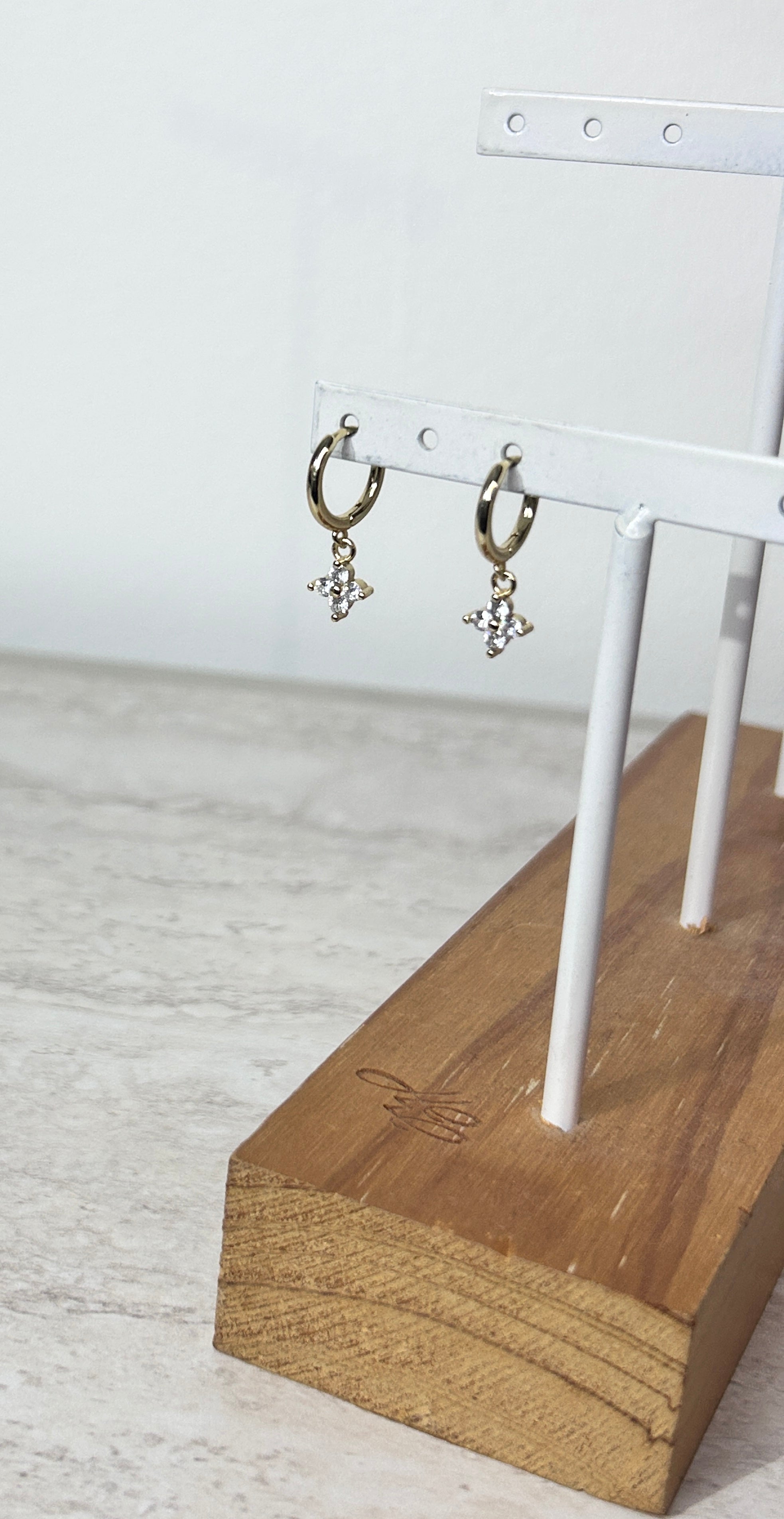 Boucles d’oreilles Fleurs