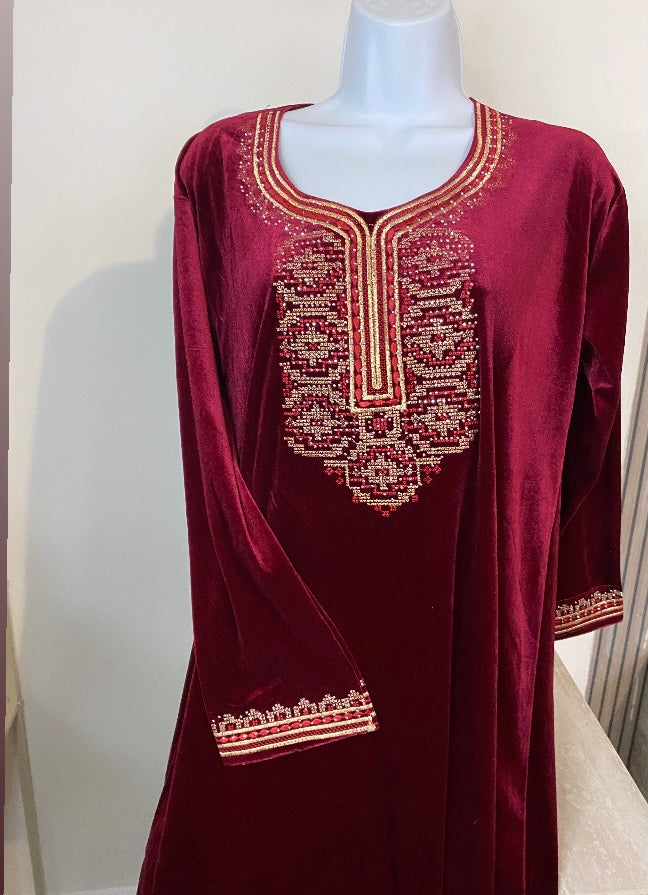 Robe Arabe Rouge