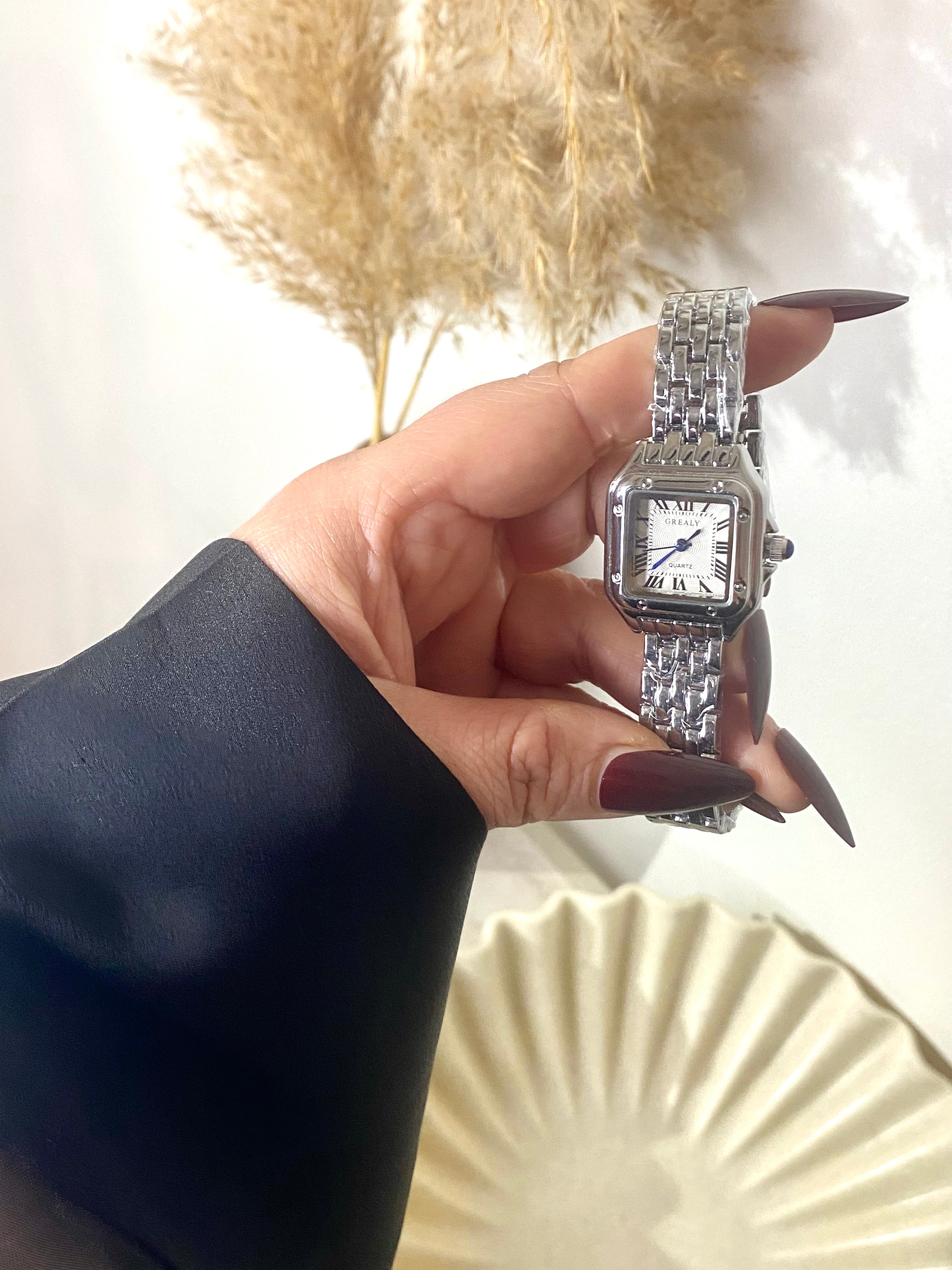 Montre luxe Argent