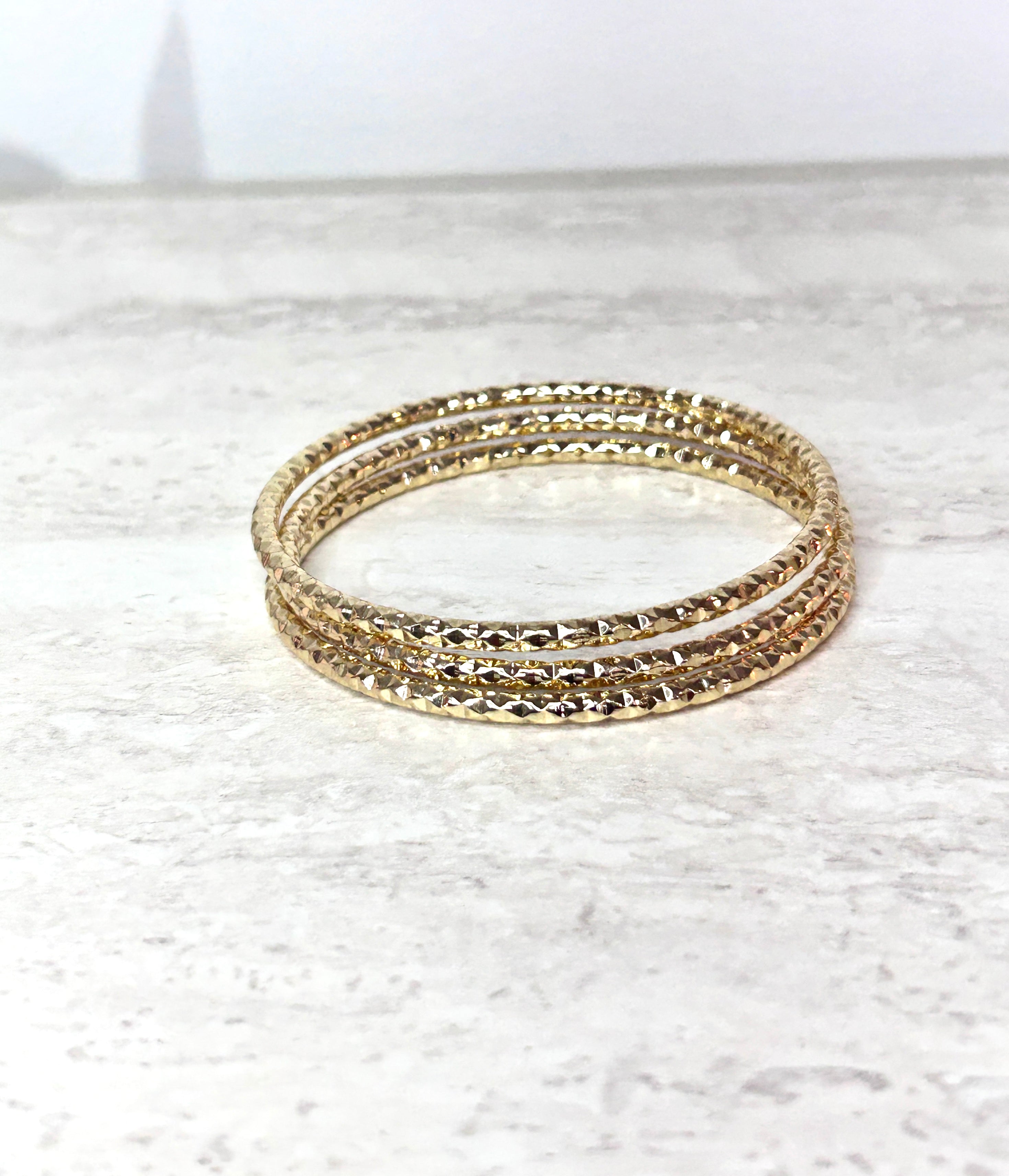 Bracelets Ronds trois pièces