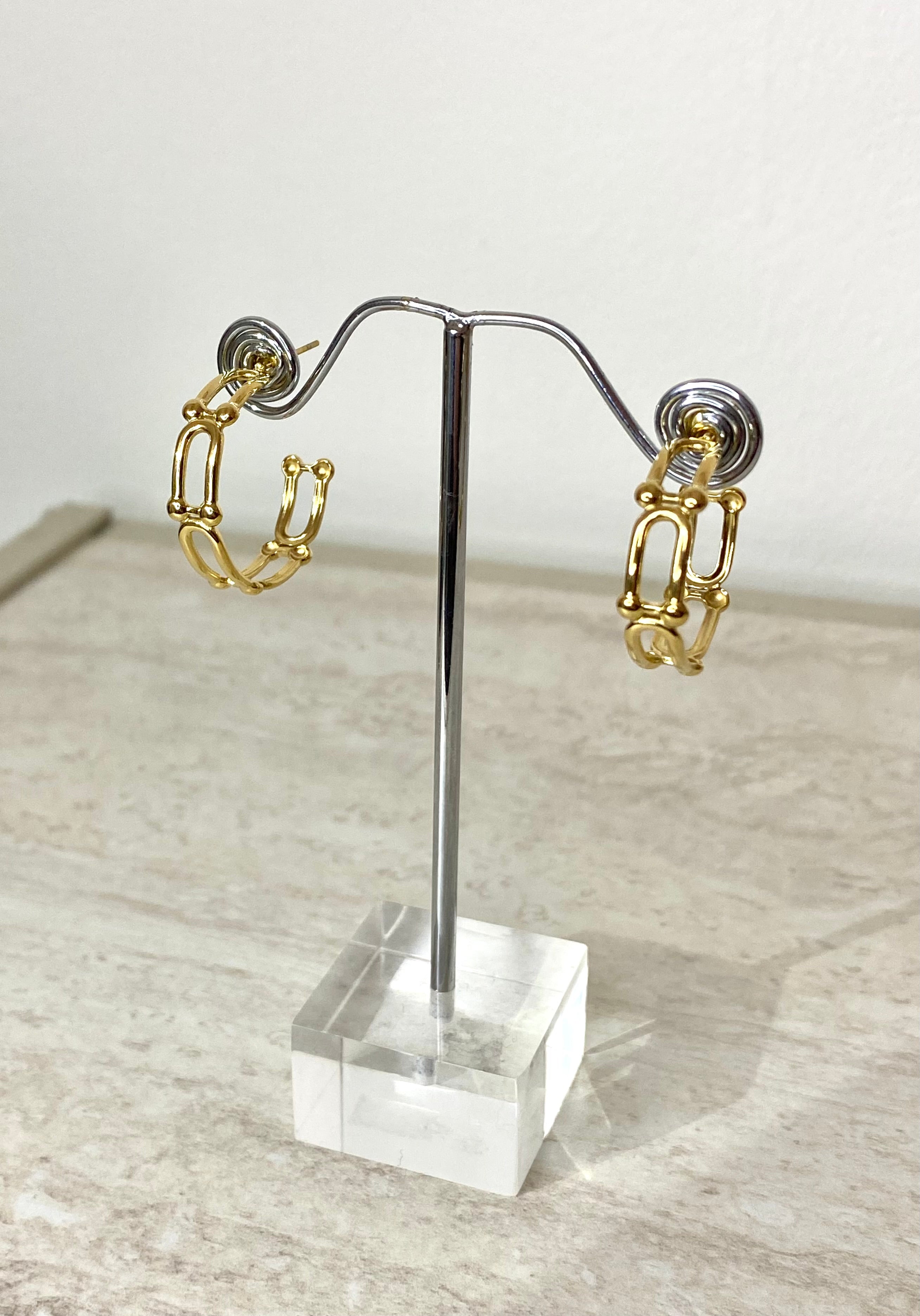Boucles d’oreilles Tiffany Ronde