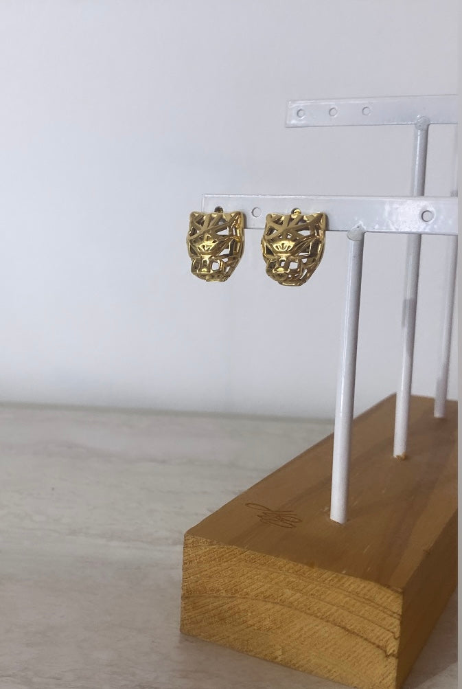 Boucles d’oreilles Léopard