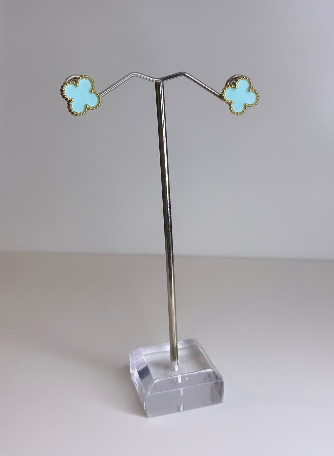 Boucles d’oreilles Trèfle