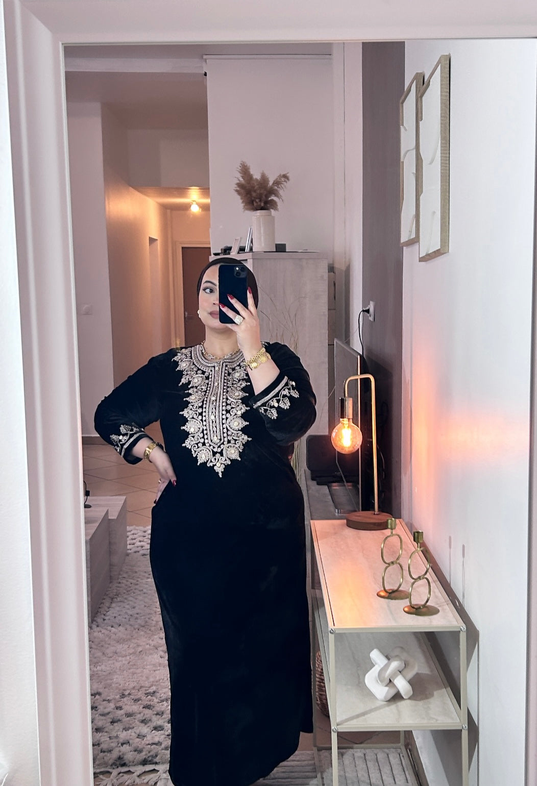 Robe traditionnelle Noir