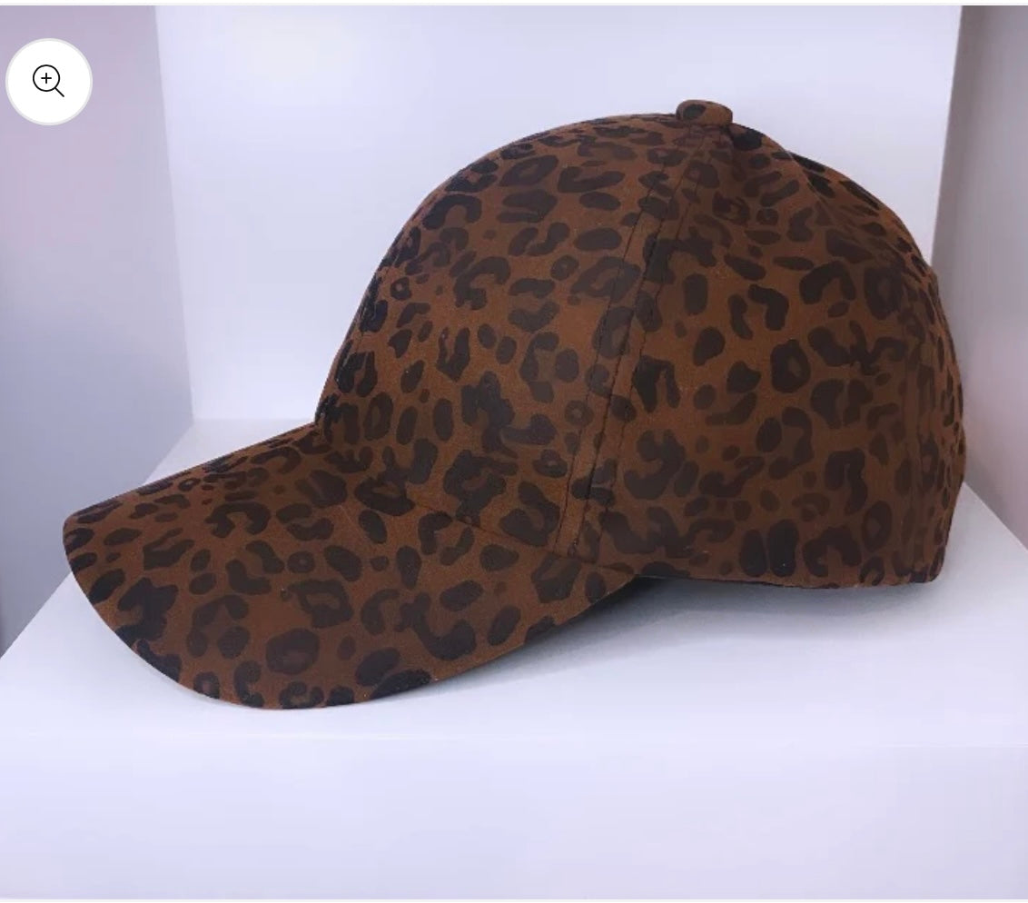 Casquette léopard