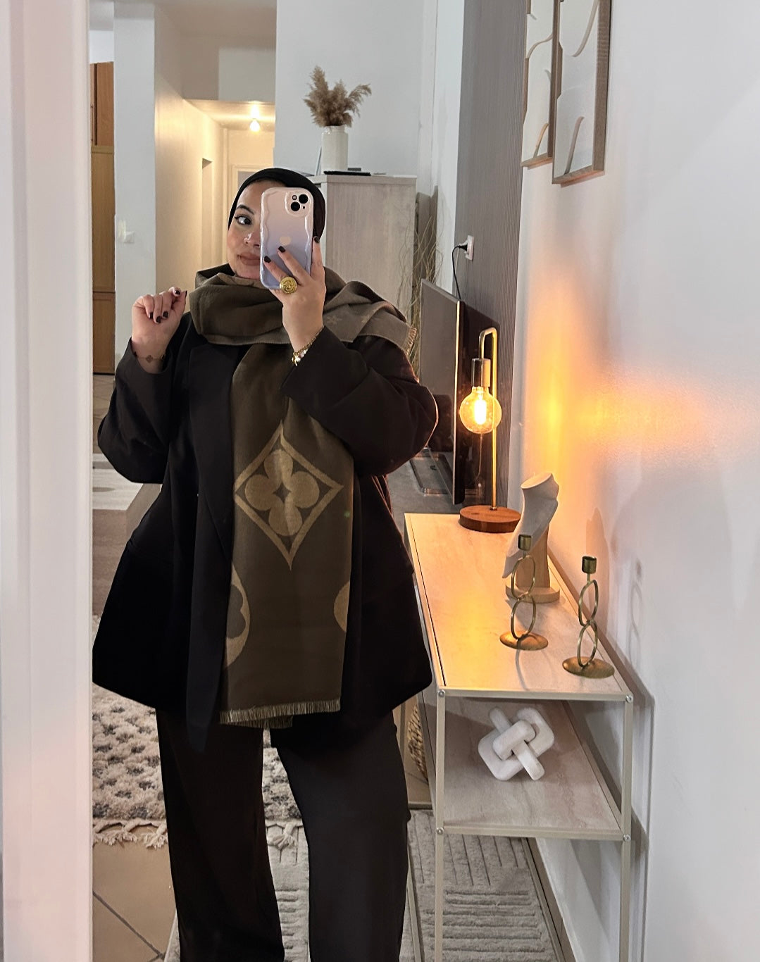 Écharpe Vitton Double Face