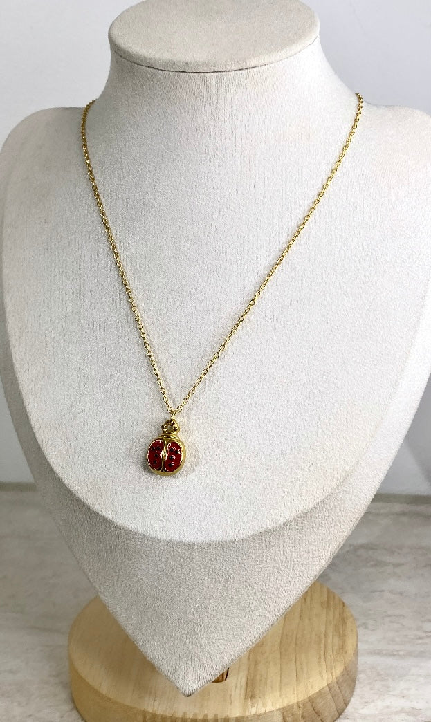 Collier Coccinelle