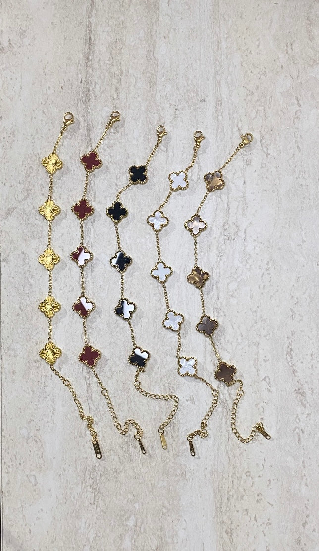 Bracelet trèfle